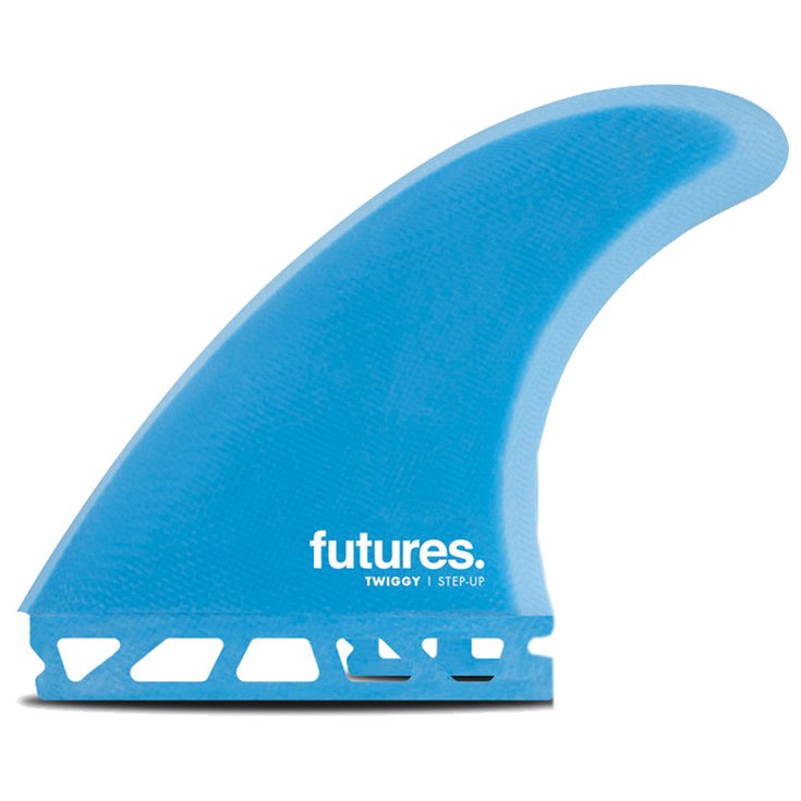 Futures Fins Ailerons Surf Twiggy Step-Up 5-Fin Fiberglass Détail