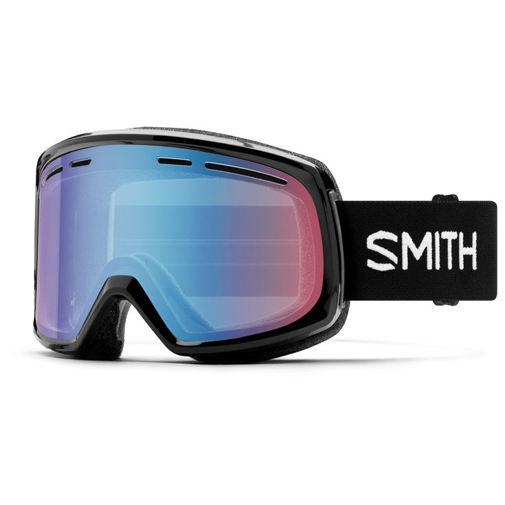 Smith Masque de Ski Range Black Blue Sensor Mirror Présentation