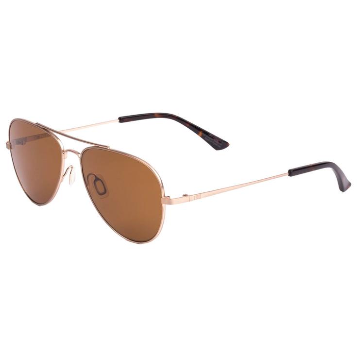 Otis Lunettes de soleil Drift Brushed Gold Eco Havana Brown Brown Présentation