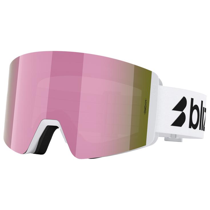 Bliz Masque de Ski G003S Matte White Brown Pink Multi Présentation