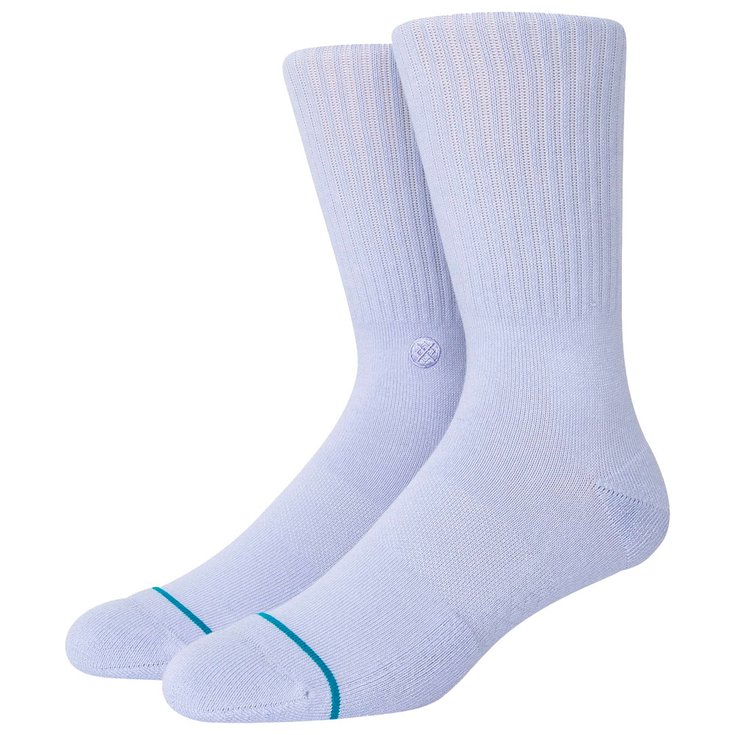 Stance Chaussettes Icon Socks Lilacice Présentation