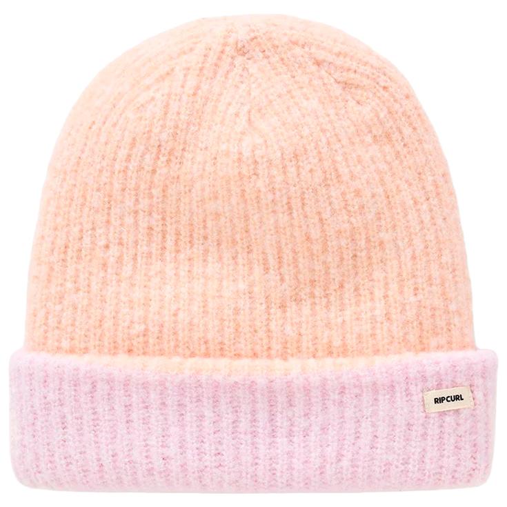 Rip Curl Bonnet 2 Tone Reg Revo Beanie Peach Lilac Présentation