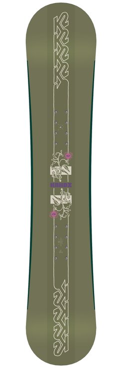 K2 Planche Snowboard Kandi Dos