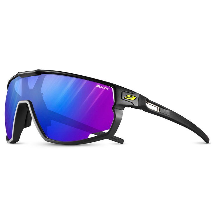 Julbo Lunettes de soleil Rush Noir Reactiv Performance 1-3 High Contast Présentation