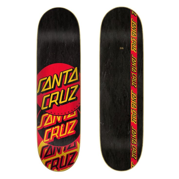 Santa Cruz Skate Planche de Skateboard Santa Cruz Descend Dot Deck - 8.5" - Sans Profil