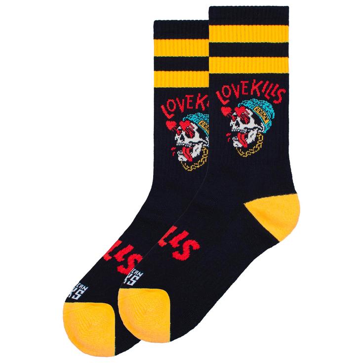 American Socks Chaussettes The Classics Mid High Love Kills Présentation