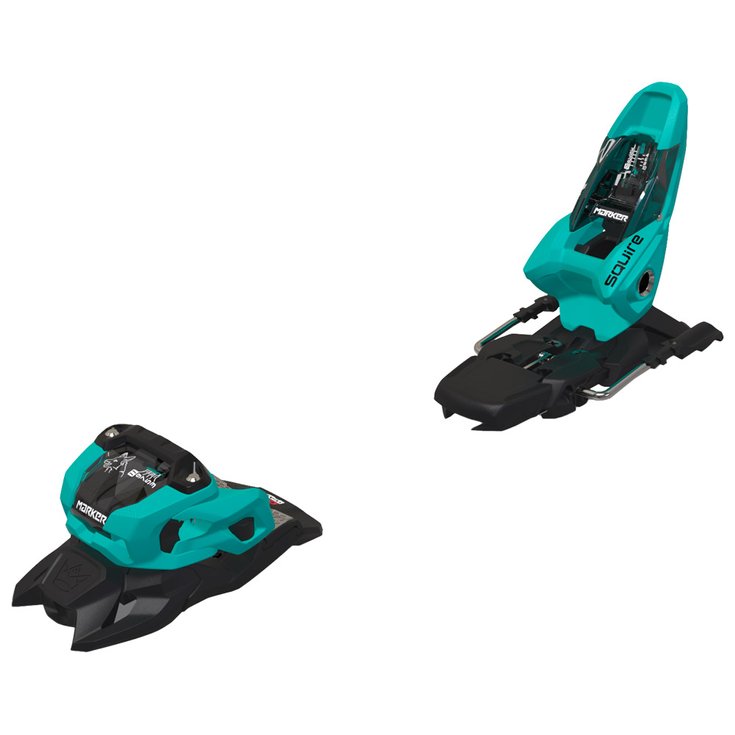 Marker Fix Ski Squire 11 100mm Black Teal Présentation
