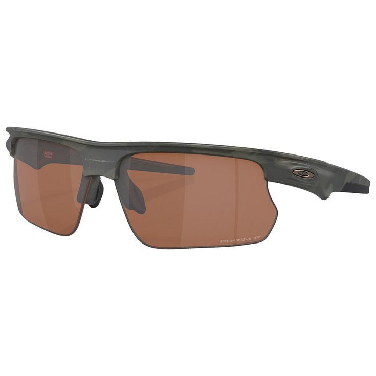 Oakley Lunettes de soleil Bisphaera Matte Olive Camo Prizm Tungsten Présentation