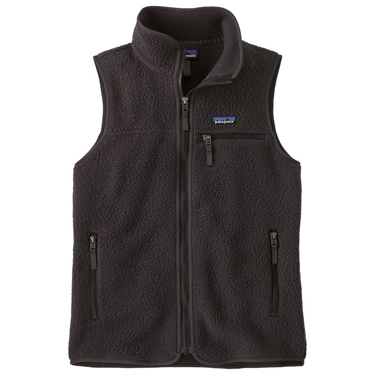 Patagonia Polaire Retro Pile Vest Ink Black Présentation