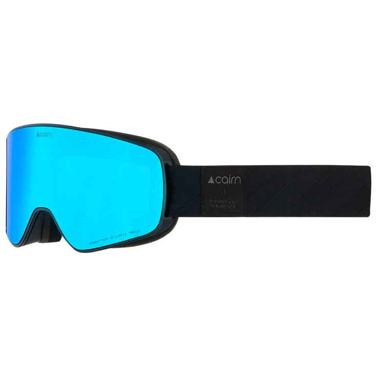 Masque de Ski Cairn Magnitude Mat Black Ice Blue Clx 3000ium