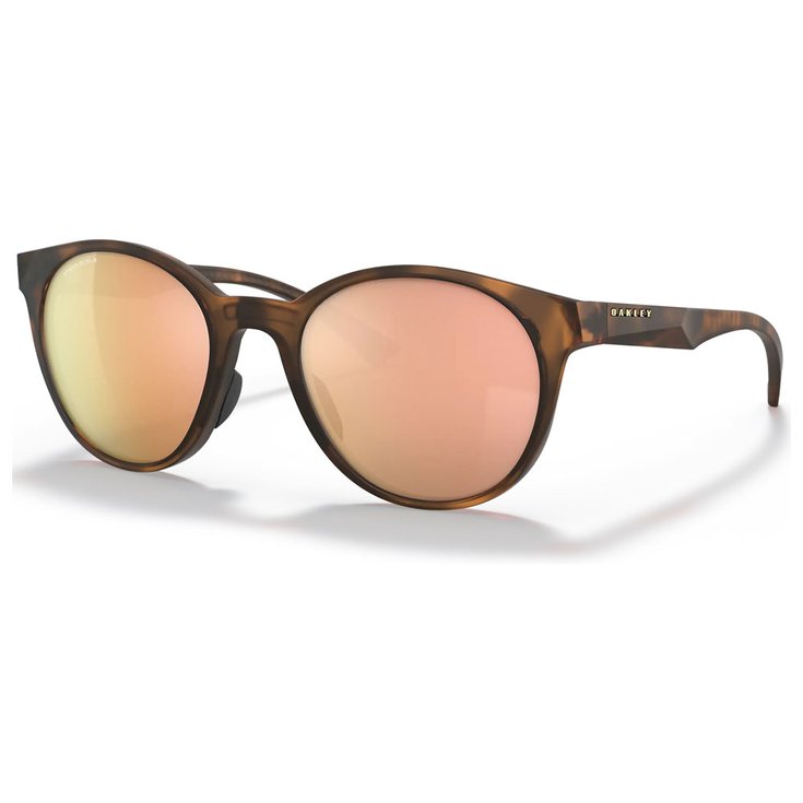 Oakley Lunettes de soleil Spindrift Matte Brown Tortoise Prizm Rose Présentation