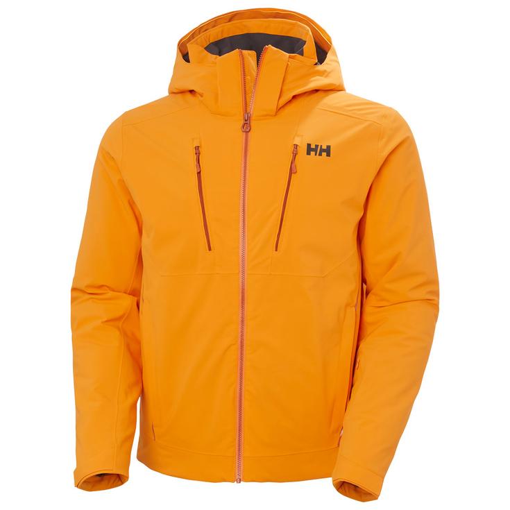 Helly Hansen Blouson Ski Alpha 4.0 Ignite Orange Présentation