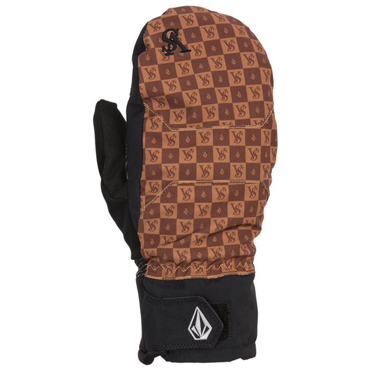 Volcom Moufles V.Co Nyle Mitt Brown Présentation