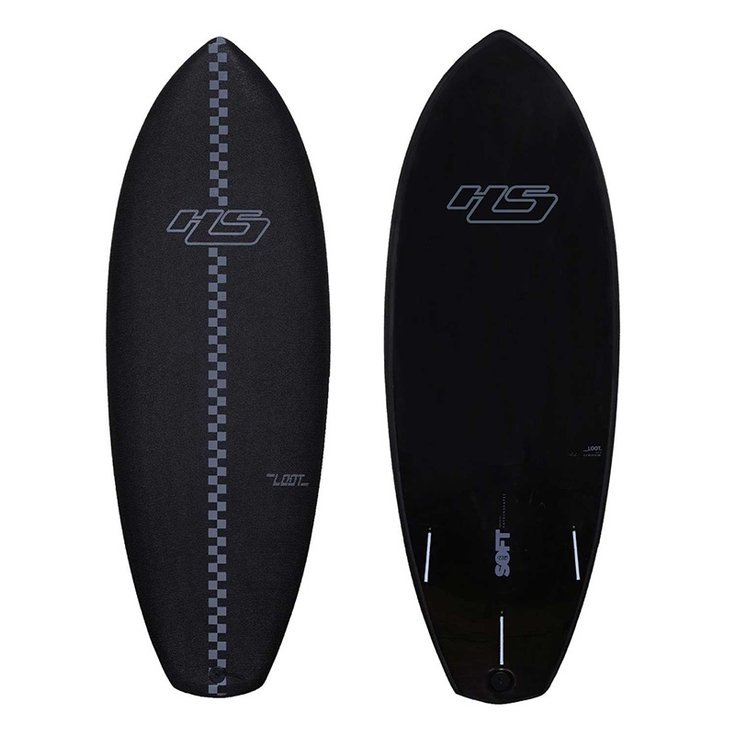 Hayden Shapes Board de Surf Hayden Shape Loot - Black - Futures Fins Dos