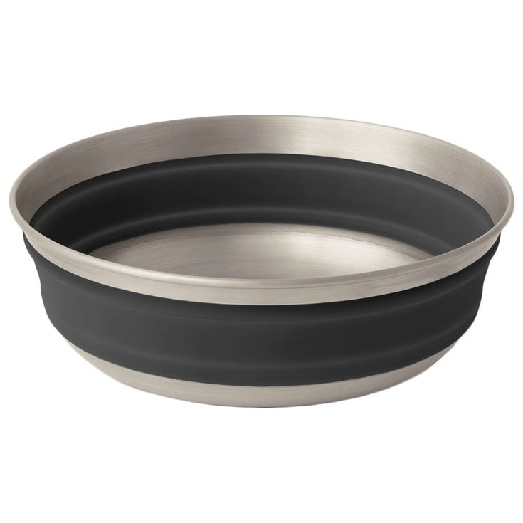 Sea To Summit Bol Detour Stainless Steel Collapsible Bowl 95 g. Black Présentation
