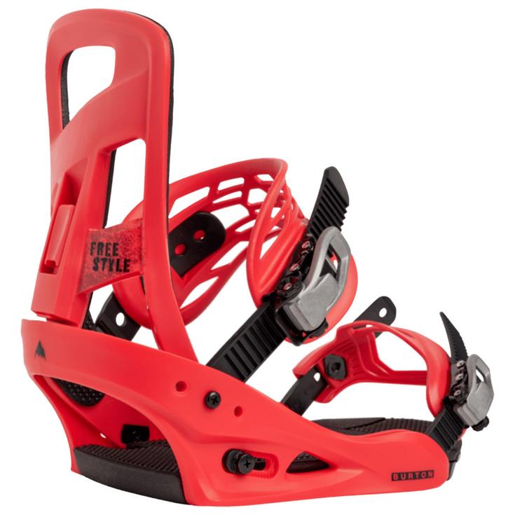 Burton Fix Snowboard Freestyle Geranium Red Présentation
