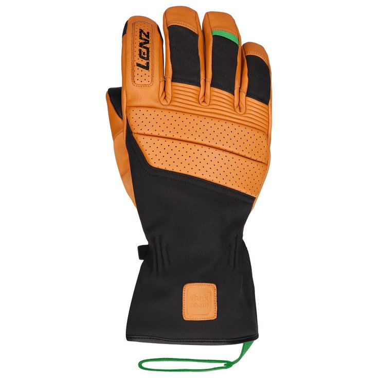 Lenz Gant Think About Ski Glove Men Black Brown Présentation
