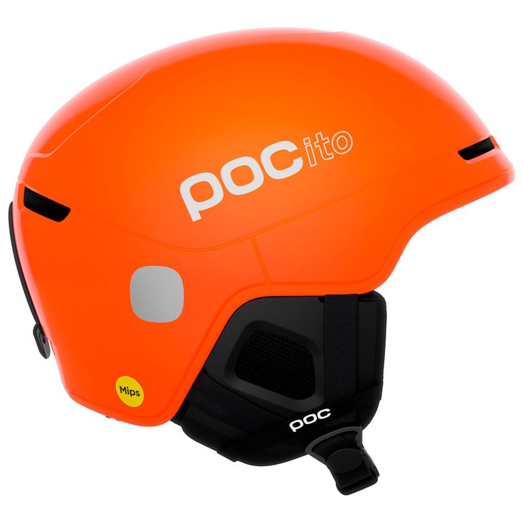 Poc Casque Pocito Obex Mips Fluorescent Orange Présentation