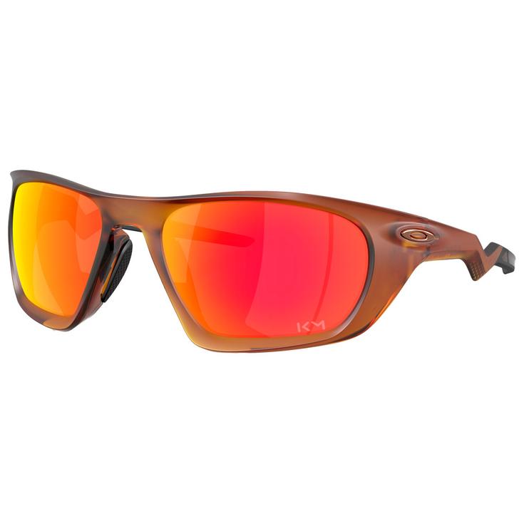 Oakley Lunettes de soleil Lateralis Kylian Mbappé Matte Dark Amber Prizm Ruby Présentation