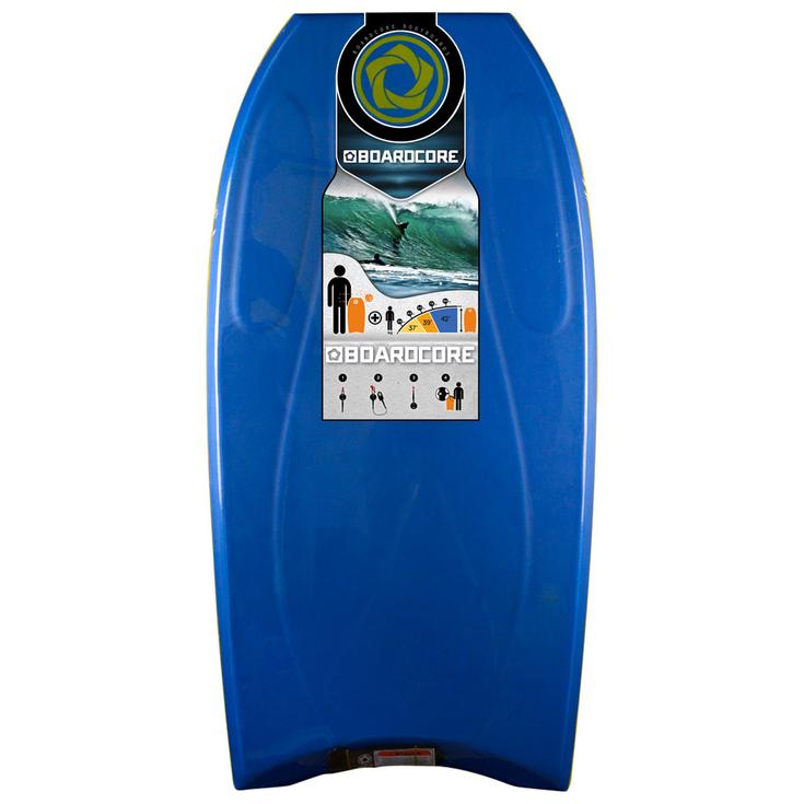 Boardcore Board de Bodyboard Volta EPS PCXL Aqua Blue Présentation