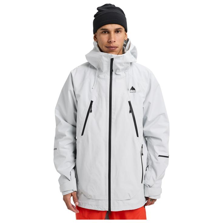 Burton Blouson Ski Reserve Gore Tex 2L Gray Cloud Présentation