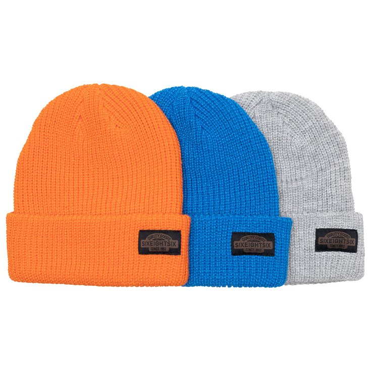 686 Bonnet Classic Knit Beanie 3-Pack Bright Pop Présentation