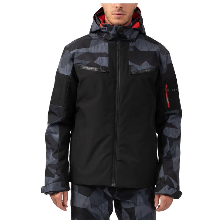 Sun Valley Blouson Ski Draggo Noir Présentation