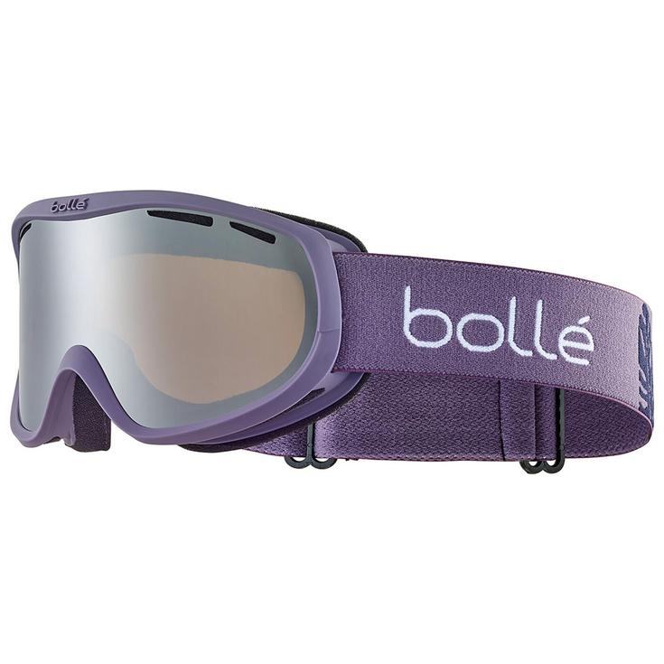 Bollé Masque de Ski Sierra Plum Monstera Matte Black Chrome Présentation