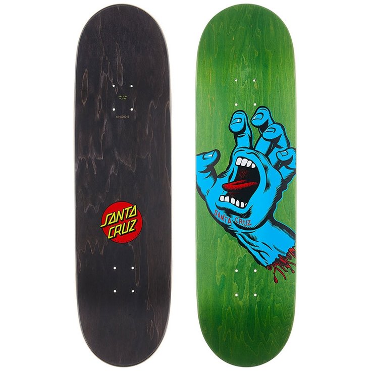 Santa Cruz Skate Planche de Skateboard Santa Cruz Screaming Hand - 8.80" - Sans Profil