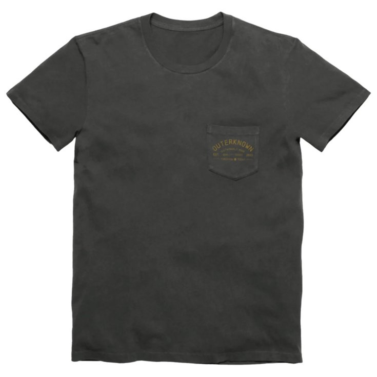 Outerknown Tee-shirt Industrial Outerknown Faded Black Présentation