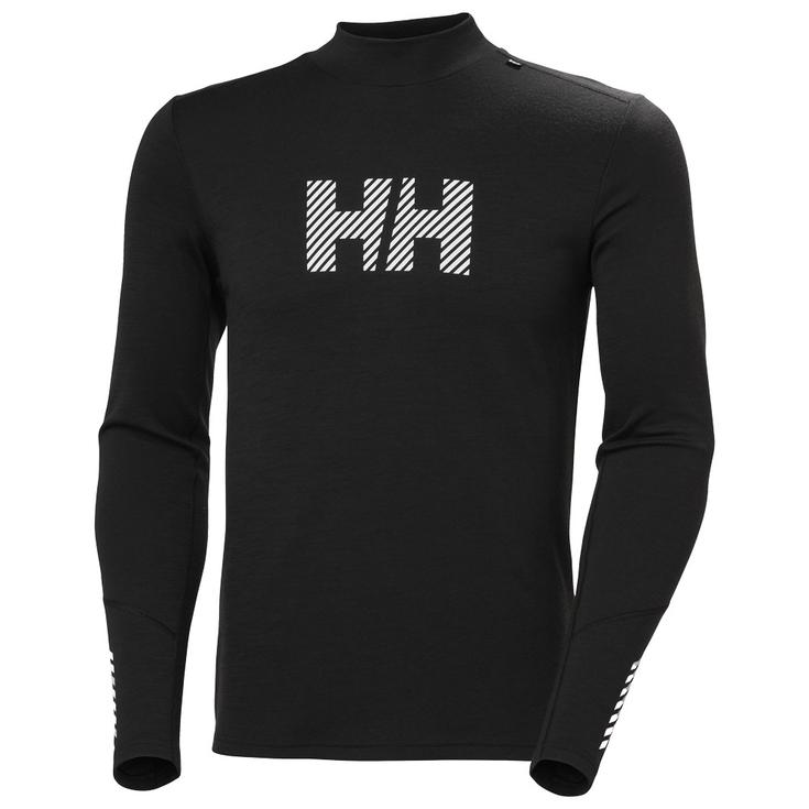 Helly Hansen Sous-vêtement technique Lifa Merino Midweight Logo Black Présentation