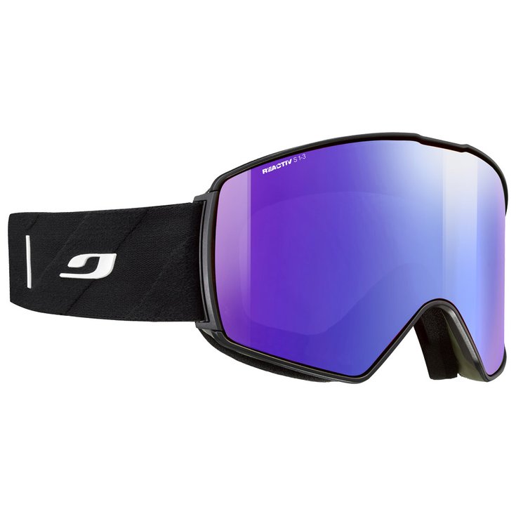 Julbo Masque de Ski Launcher Noir Reactiv 1-3 High Contrast Présentation