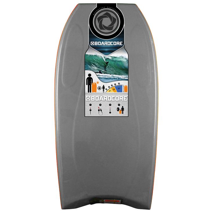 Boardcore Board de Bodyboard Volta EPS PCXL Grey Présentation