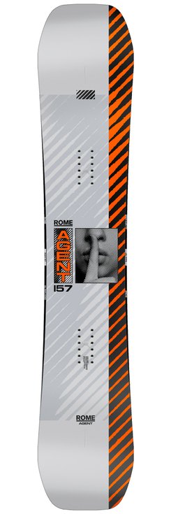 Rome Planche Snowboard Agent Dos