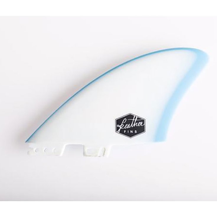 Feather Fins Ailerons Surf Feathers Fins Keel - Blue / White - 2 Dérives Profil