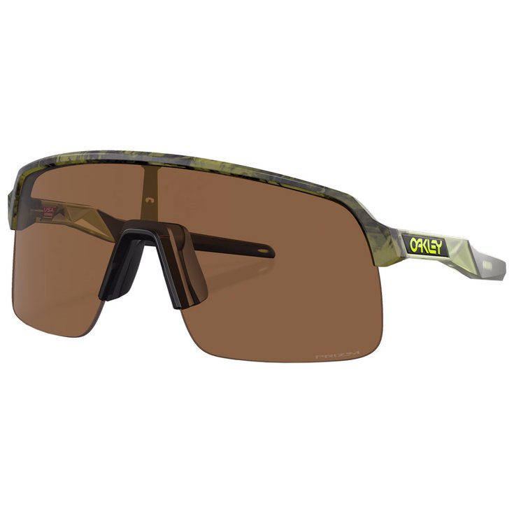 Oakley Lunettes de soleil Sutro Lite Matte Trans Fern Swirl Prizm Bronze Présentation