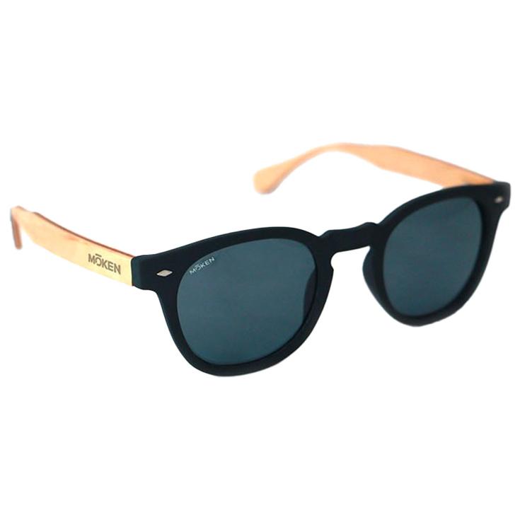 Moken Vision Lunettes de soleil Woody Blackwood Grey Polarized Présentation