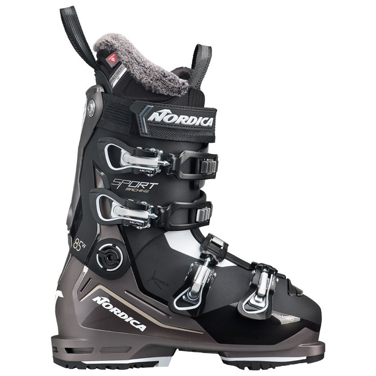 Nordica Chaussures de Ski Sportmachine 3 85 W Gw Black Bronze White 