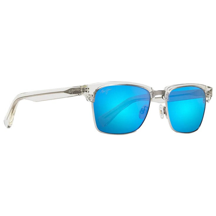 Maui Jim Lunettes de soleil Kawika Cristal Bleu Hawaï MauiPure Présentation