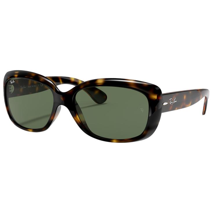 Ray Ban Lunettes de soleil RB4101 Jackie Ohh Polished Havana Light Green Présentation