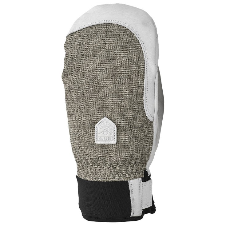 Hestra Moufles Army Leather Patrol Female Mitt Light Grey Présentation