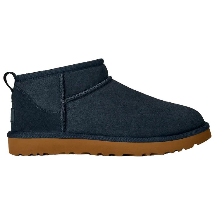 UGG Chaussures W Classic Ultra Mini Dark Indigo Présentation