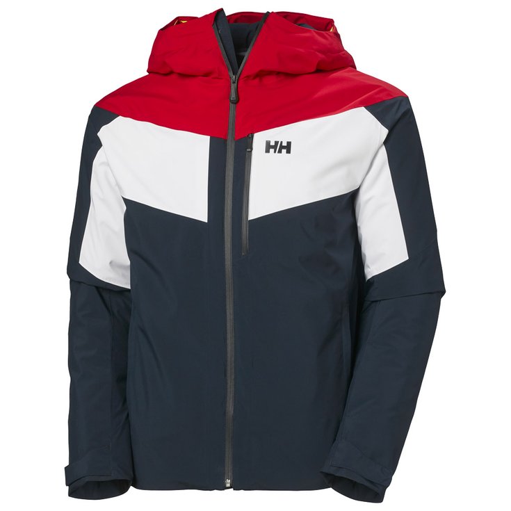 Helly Hansen Blouson Ski Carv Lifaloft 2.0 Jacket Navy Présentation