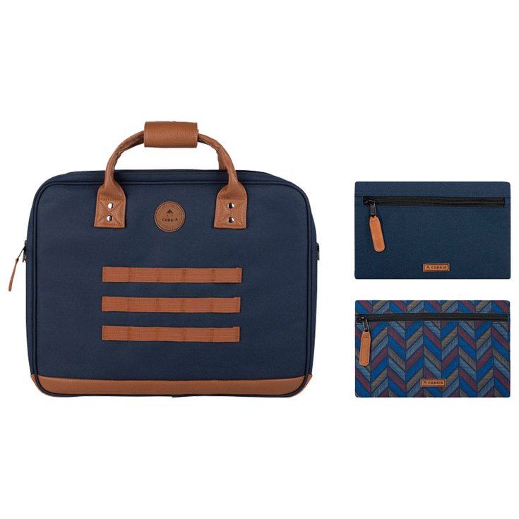 Cabaia Sac à main Chicago Bleu Marine Présentation