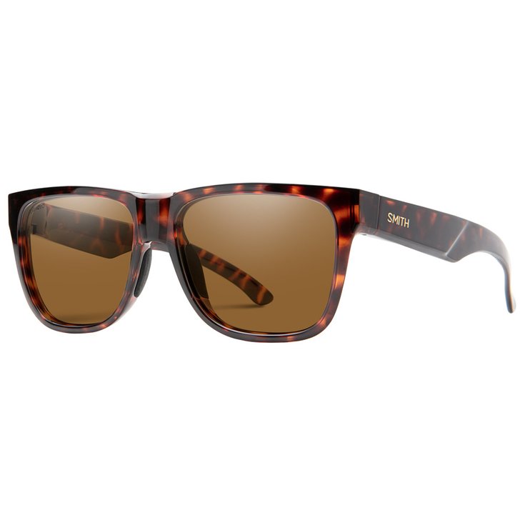 Smith Lunettes de soleil Lowdown 2 Tortoise Polarized Bronze Présentation