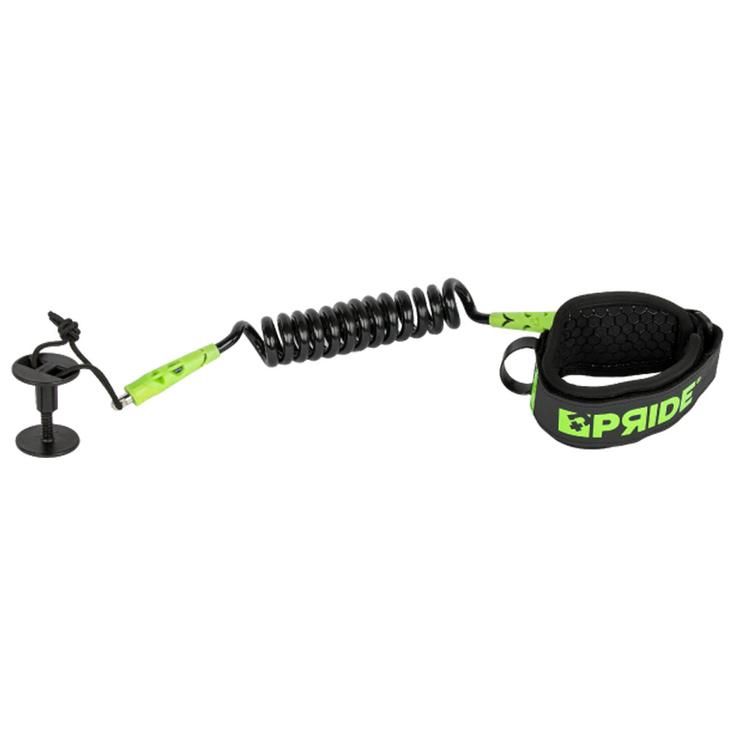 Pride Leash Bodyboard Rugged Ltd Tristan Biceps Green Présentation