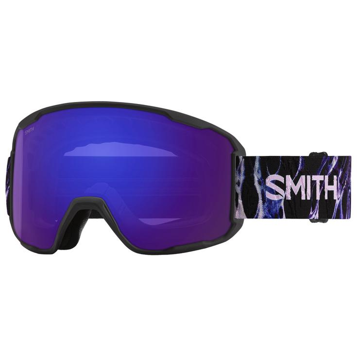 Smith Masque de Ski Preview Black Flex Plasma Chromapop Everyday Violet Mirror Présentation