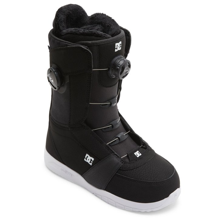 DC Boots Lotus Black White Présentation