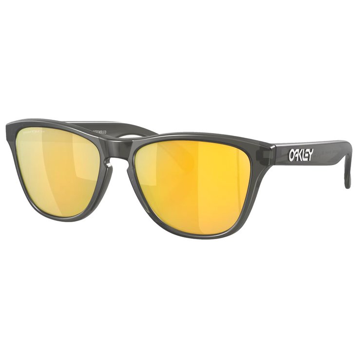 Oakley Lunettes de soleil Frogskins Xs Matte Grey Smoke Prizm 24k Polarized Présentation