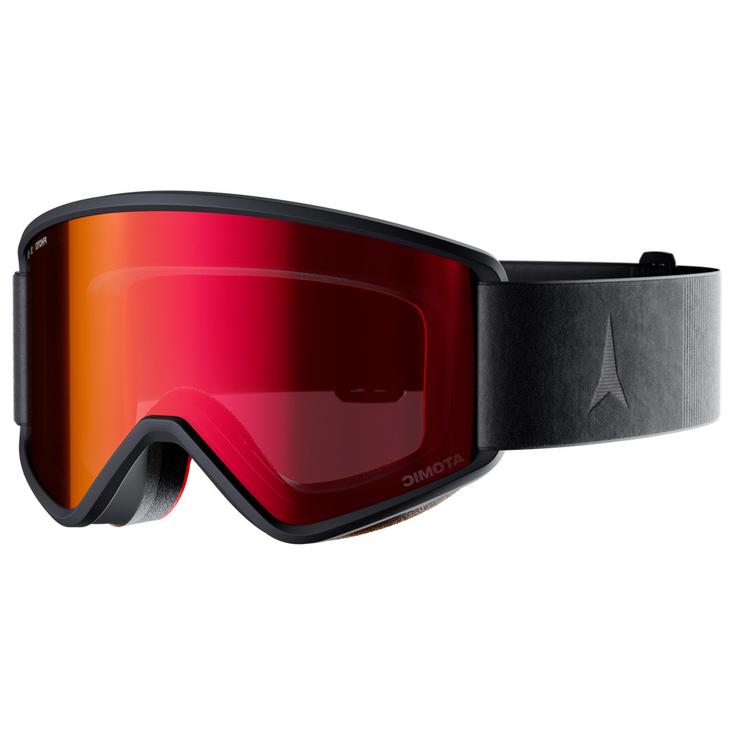 Atomic Masque de Ski Savor L Photo Black Red Présentation
